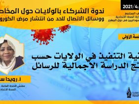 كيفية التنفيذ في الولايات حسب نتائج الدراسة الاجمالية للرسائل – رويدا سبيل