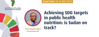 Achieving SDG targets in public health nutrition: is Sudan on track?