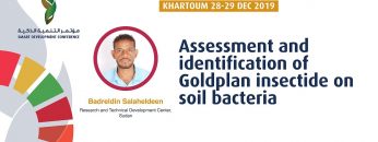 Assessment and identification of Goldplan insectide on soil bacteria