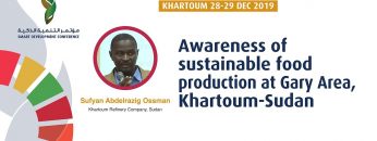 Awareness of sustainable food production at Gary Area, Khartoum-Sudan