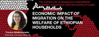 Economic impact of migration on the welfare of Ethiopian households – Yousra Abdelmoneim