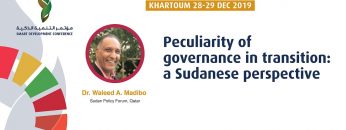 Peculiarity of governance in transition: a Sudanese perspective
