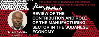 Review of the contribution and role of the manufacturing sector in the Sudanese Economy