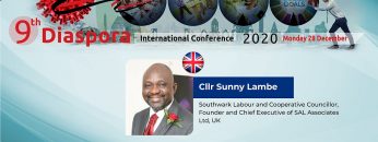 Special Guest Remarks on the Role of Diaspora on Sustainable Development – Cllr Sunny Lambe