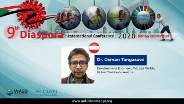 The Cultural and Institutional Changes for an Industrial and High-Tech Sudan – Dr. Osman Tangasawi