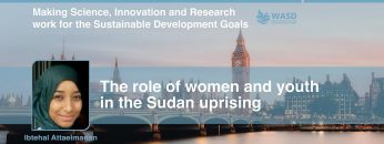 The role of women and youth in the Sudan uprising