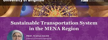 Towards a Sustainable Transportation System in the MENA Region