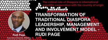 Transformation of traditional diaspora leadership, management and involvement model – Rudi Page