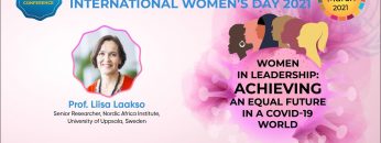Women’s leadership in higher education institutions – Professor Liisa Laakso