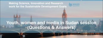 Youth, women and media in Sudan session (Questions & Answers)